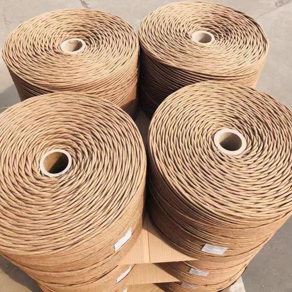 Recyclable строка Kraft бумажная, бумажный крен веревочки для завалки кабеля