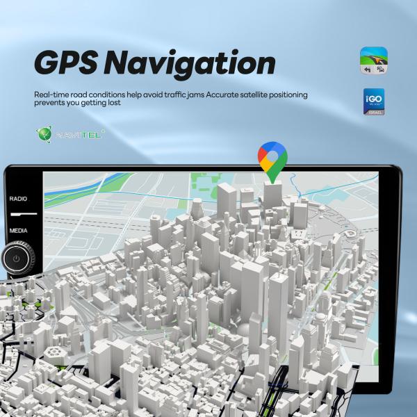 Universal 9 Car Multimedia Radio with Touch Screen and 3G/4G Sim Card Compatibility