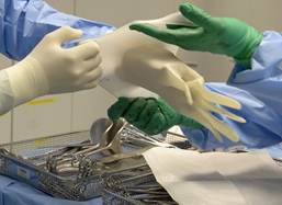 Surgical Sterilized Disposable Medical Latex Gloves