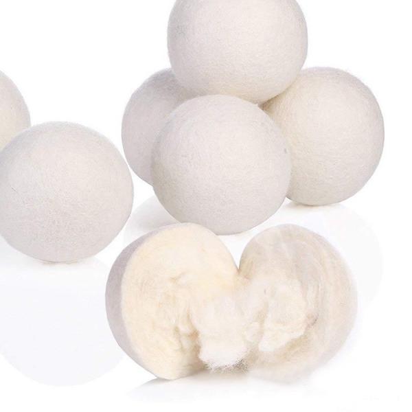Extra Large 100% New Zealand Sheep's Wool Felt dryer balls Accept Customer Logo