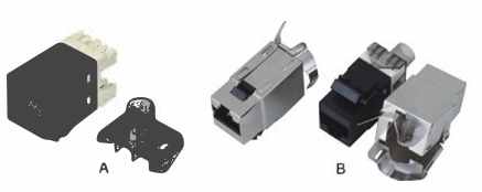 Structure Cabling Modules RJ45/11 Keystone Jacks , from China Manufacturer - Zion Communiation
