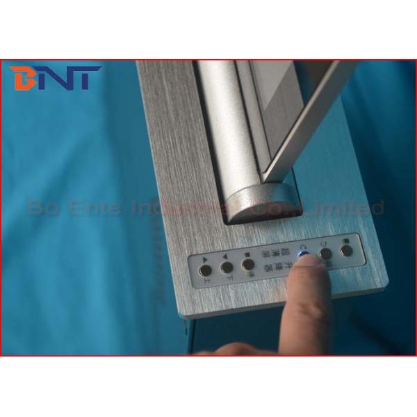 Электрический интегрированный настольный подъем монитора с экраном касания 15,6 дюймов