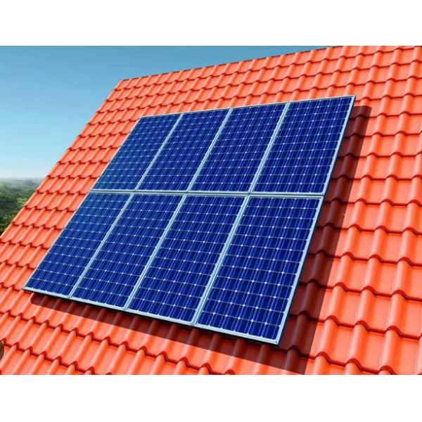 For GHPV High Efficiency N-Type HJT Bifacial 500W-750W Monocrystalline Solar Panels PERC Front Cover EU Stock for Industrial Use