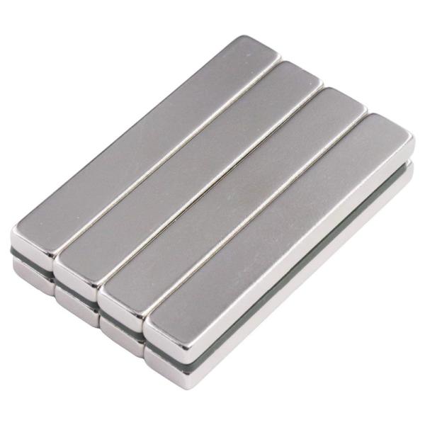 High Strength NdFeB Sintered Block Magnet 40x15x5mm N45 for Industrial Applications