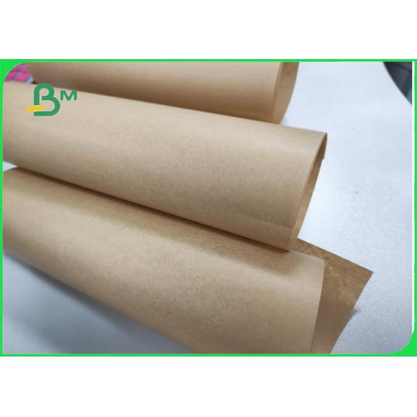 70gsm Uncoated Natural Brown Butcher Paper Kraft Rolls 1500mm
