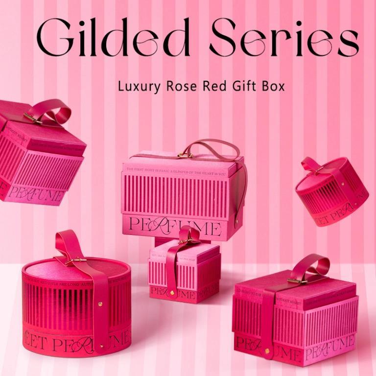 Luxury Wedding Gift Boxes Wholesale With Leather Handle