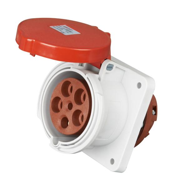 Tipos industrial resistente UV de Screwless da tomada e do soquete de 3 fase do PA do plástico