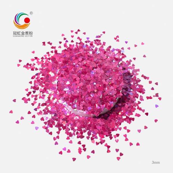 Crafts Chunky Bulk Holographic Glitter Powder Star Shaped Black Laser