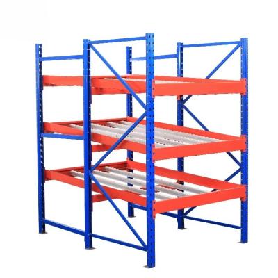 Light Duty Gravity Carton Flow Racking Shelving High Density Storage Custom Color