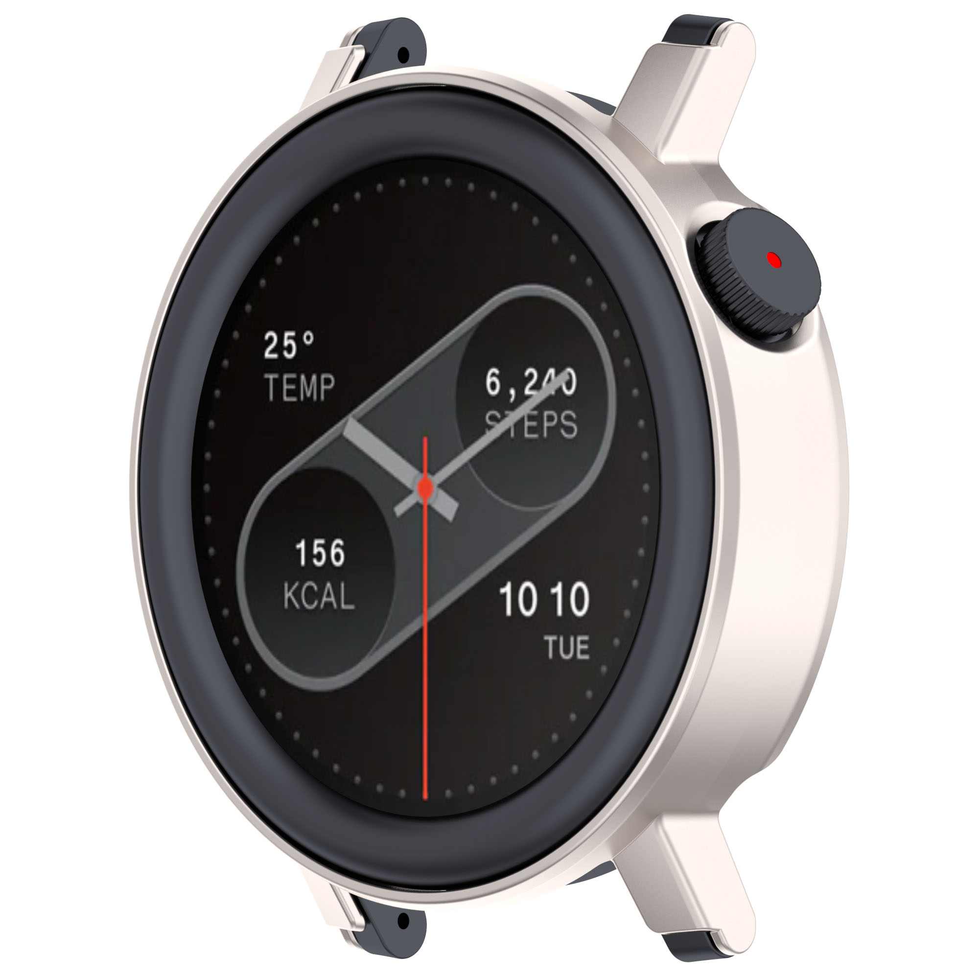 Eraysun Hollow PC Protect Case by Nothing Watch Pro2 Strap Smart Watch Drop-proof Half Cover for CMF Watch Pro2 Protective Cases