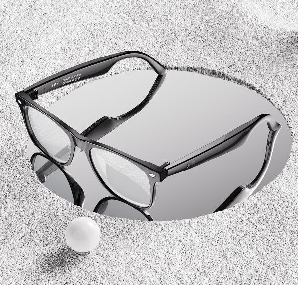 2025 W100 Polarized Sunglasses With Wireless BT Speaker AI Translation , Unisex Anti-blue Music Smart Glasses For Outdoor Sports
