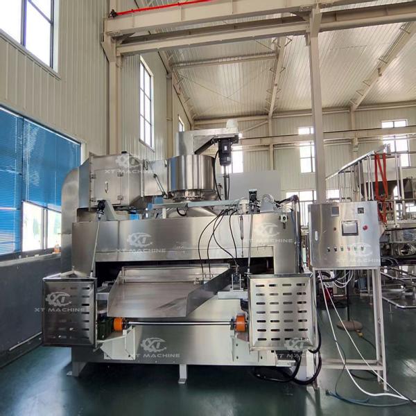 Nut Baking Machine with Flatbed Oven Design and Precise Temperature Control for Adjustable Baking Parameters