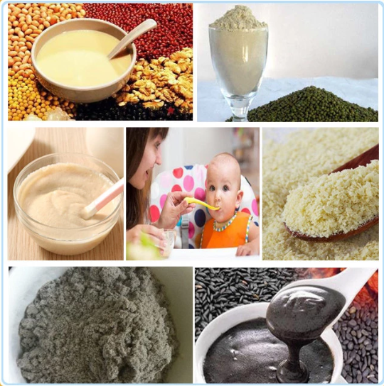 High Capacity Health Baby Food Making Machine No Dust Leakage