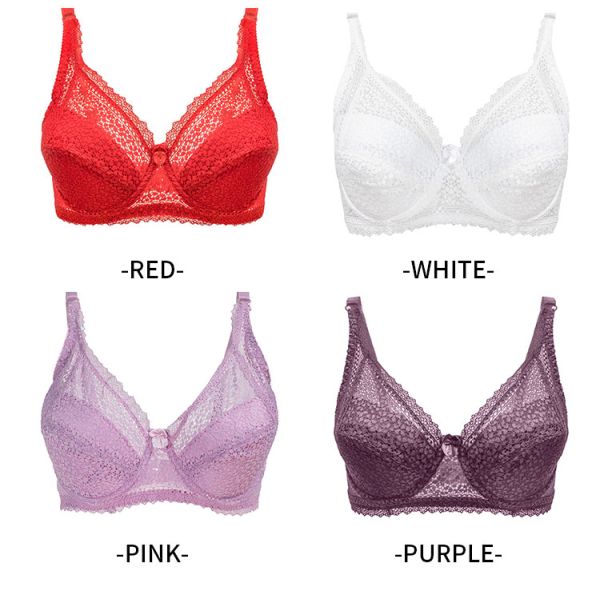 Wholesale Women Bra Lace Decoration Sexy Bras Adjustable Straps High Quality for Female C/D Cup Bras