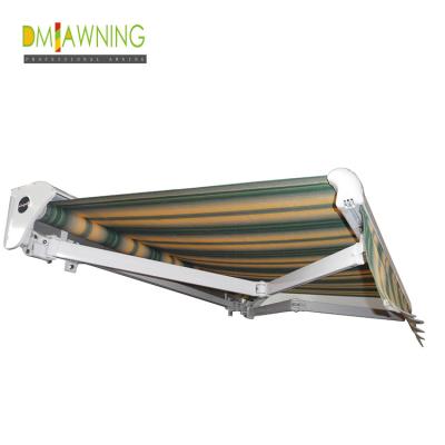 Toldo exterior retrátil do balcão Semi- impermeável de alumínio automático da gaveta