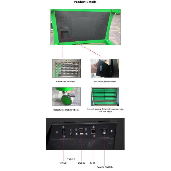 32 43inch Full HD Kindergarten Multi-Touchscreen Smart Table 50 55inch Kids Games Interactive Touch Tables For Children Kids