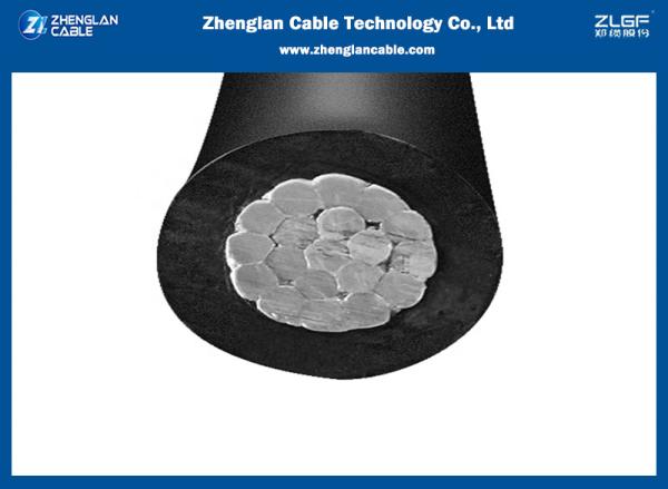 o PVC empacotado aéreo XLPE do cabo de 1C*95sqmm 120sqmm 150sqmm isolou AL Conductor de cobre