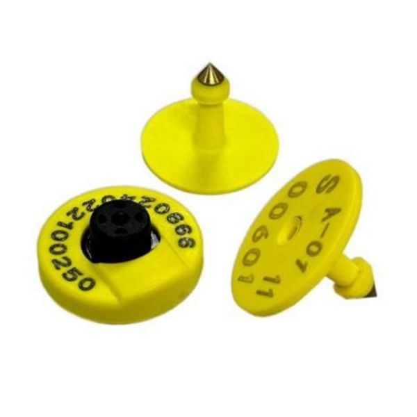 Long Range TPU 860-960Mhz ISO 18000-6C UHF RFID Livestock Ear Tags Cattle Ear tags