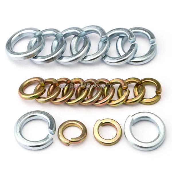 ANSI/ASME Standard Black Finish Stainless Steel Spring Washer with Square Ends DIN127 M3-M30