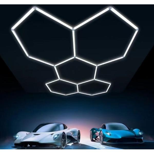 LED Hexagon Light Super Brightness DIY For Garage, Fitness Room