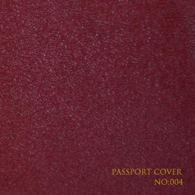 Papier de couverture de passeport en peau de mouton en PVC recouvert d'impression gravure