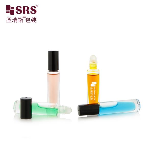 GB1-5ML Round High Quality No Leakage Essential Oil Roller Ball Bottle Applicator With Plastic Cap