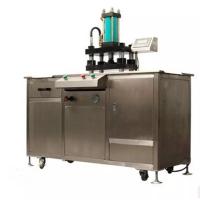 Machine à emballer cosmétique semi automatique antirouille pour le fard à paupières