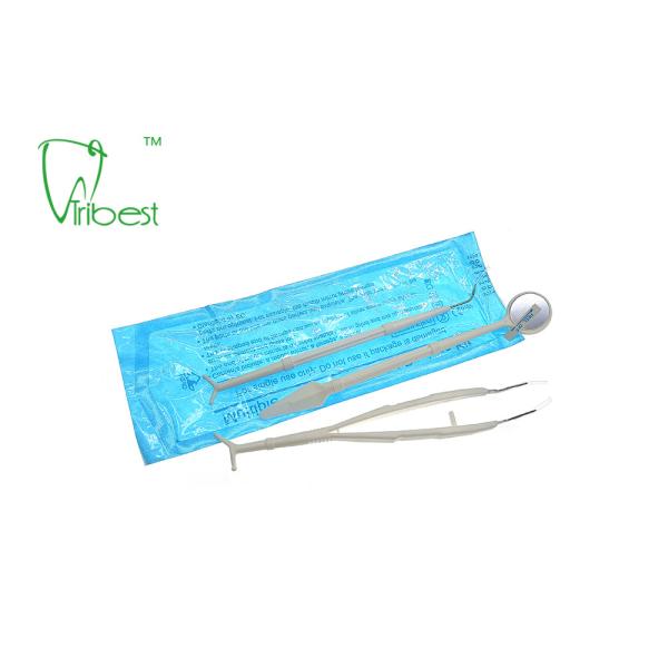 Plastic 3 In 1 Disposable Dental Kit For Examination 3in1 Dental Kit