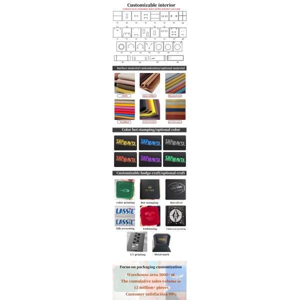 Organiseur de bijoux en velours multi-couleurs à usage général