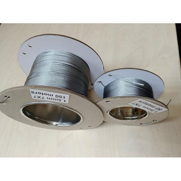 Insulated Mechanical Wire Gripper Cable Hanging Steel Wire Rope For Led Light