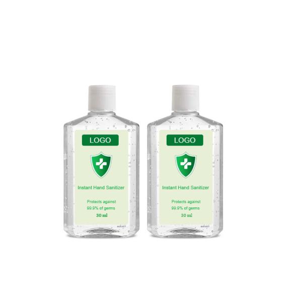 Disposable  Organic Hand Sanitizer Clear Fluid  Plant Derived Ingredients