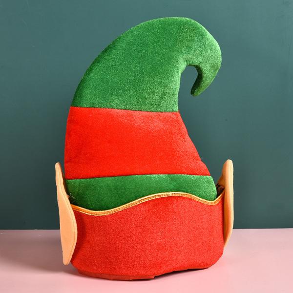 Santa Claus Christmas Hat Red Xmas Decoration For Fancy Dress Up Unisex Costume