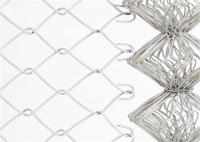 Sports Ground Galvanized Chain Link Fence Panel 2mm Diameter For Safety Protection