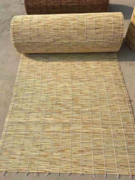 ECO Friendly Decoration Panels Privacy Carbonized Natural Reed wicker Fence Outdoor Garden Fencing