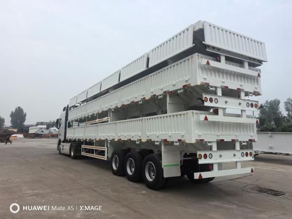 Side Wall Truck Trailer Enclosed Fence Cargo Transport Truck Semi Trailer AND9400