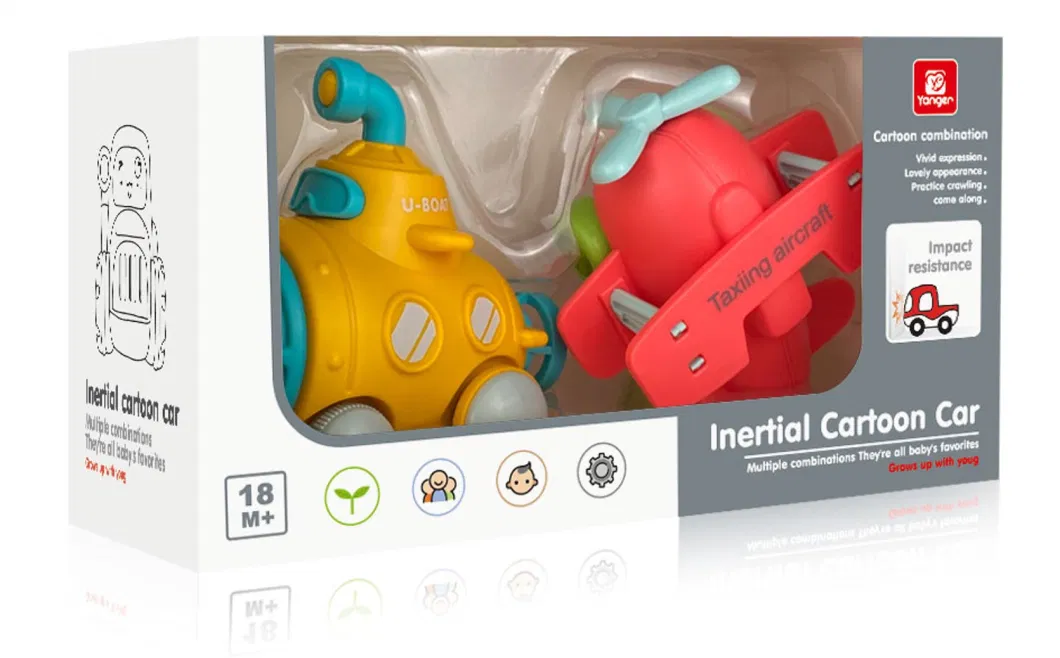 Wholesale Children′s Toys 2-6 Years Old Plastic Garbage Classification Car Toys Cartoon Engineering Car Toys