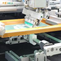 Máquina de impressão de tela para embalagens metálicas e plásticas