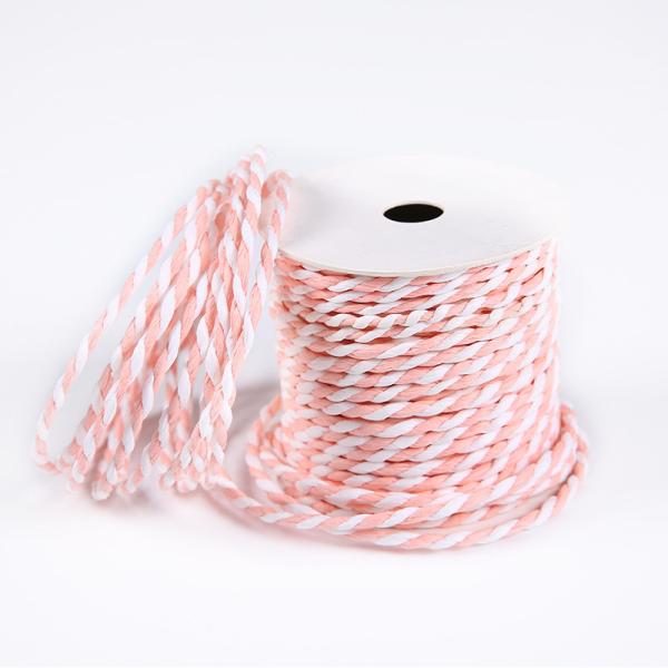 Биоразлагаемая ремесленная бумажная веревка Средняя прочность Рождественская скрученная бумажная веревка 100 м