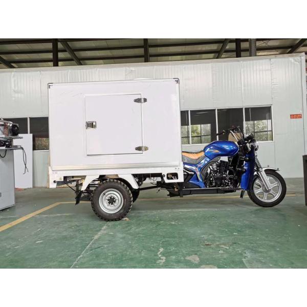 Electric Cargo Tricycle 60V 1000W Power Open/Closed Body Types 400kg Ice Cream Display Box for Delivery Business