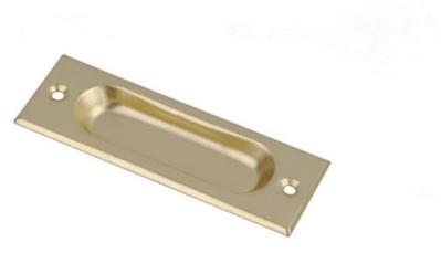 Interior Recessed Sliding Door Pulls , Modern Sliding Closet Door Handles