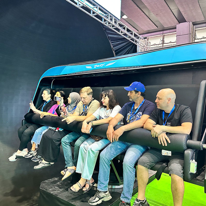 9D Dome Flying Theater for High Foot Traffic Venues with More than 10 Passengers and 1-Year Warranty