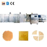 Gaufrette 1.0hp automatique adaptée aux besoins du client faisant la machine avec 51 plats de cuisson