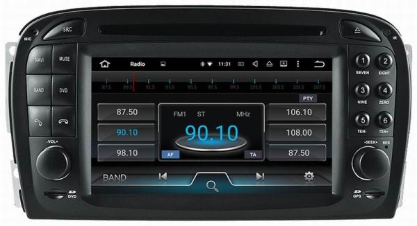 Ouchuangbo android 7.1 for Mercedes Benz SL R230 (2001-2004.6) Touch Screen Auto audio Player MP4 MP5 USB SD MP3