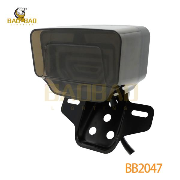 Plastic Red Flashing Motorcycle LED Lights Available Tailight Spare Parts