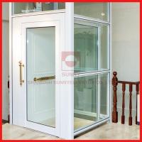 Petit ascenseur à grande vitesse de passager d'ascenseur à la maison en verre durable pour 3-5 personnes