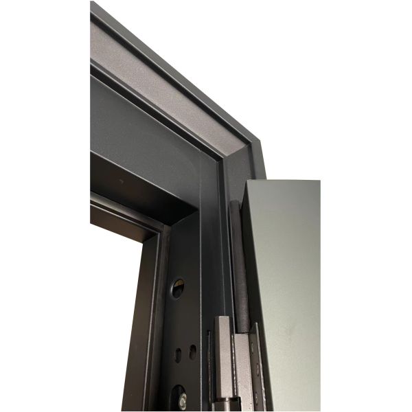 Modern Stainless Steel Entry Door Wide Door Leaf House Villa Exterior Security Door