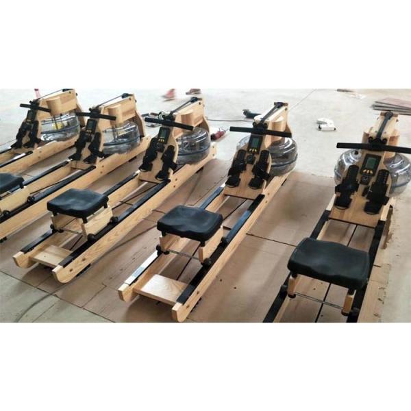 Коммерчески Cardio делюкс деревянный Rower воды гребя машину для спортзала