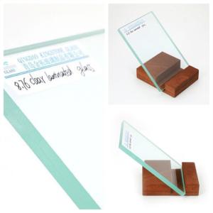 Vidro laminado acústico de segurança 6,76 mm 8,76 mm 10,76 mm para redução de ru