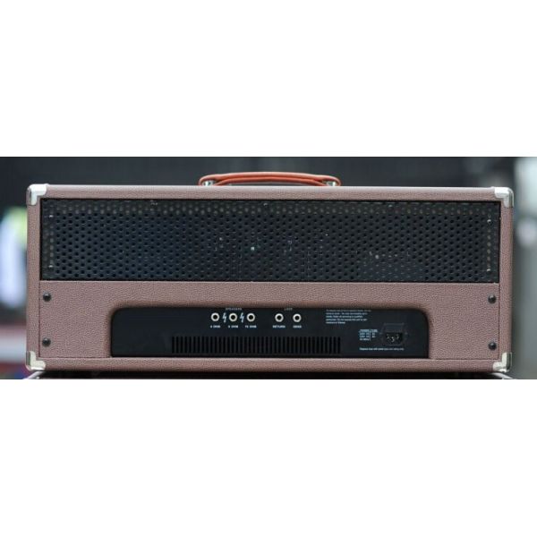 Boutique Vacuum Tube Guitar Amplifier Head, 50W with  band Separate EQ controls (Treble,Mid,Bass,Presence) effect loop