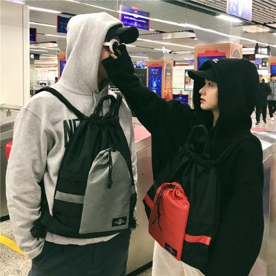 Direct sales of new backpack fashion Oxford cloth backpack shopping travel backpack large capacity Drawstring bag